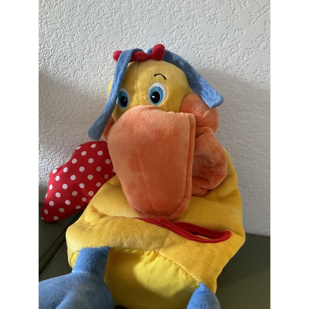 Melissa and Doug K's Kids Hungry Pelican Plush Baby Toy 15" 2 Babies - Picture 6 of 6